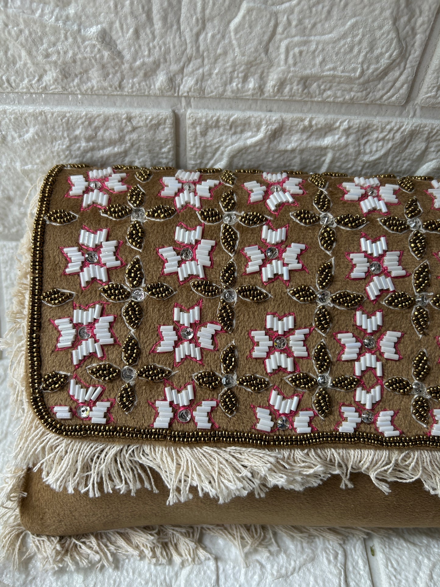 Boho clutch