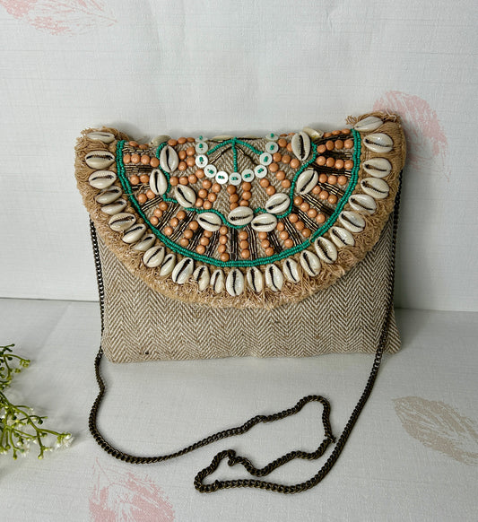 Boho clutch