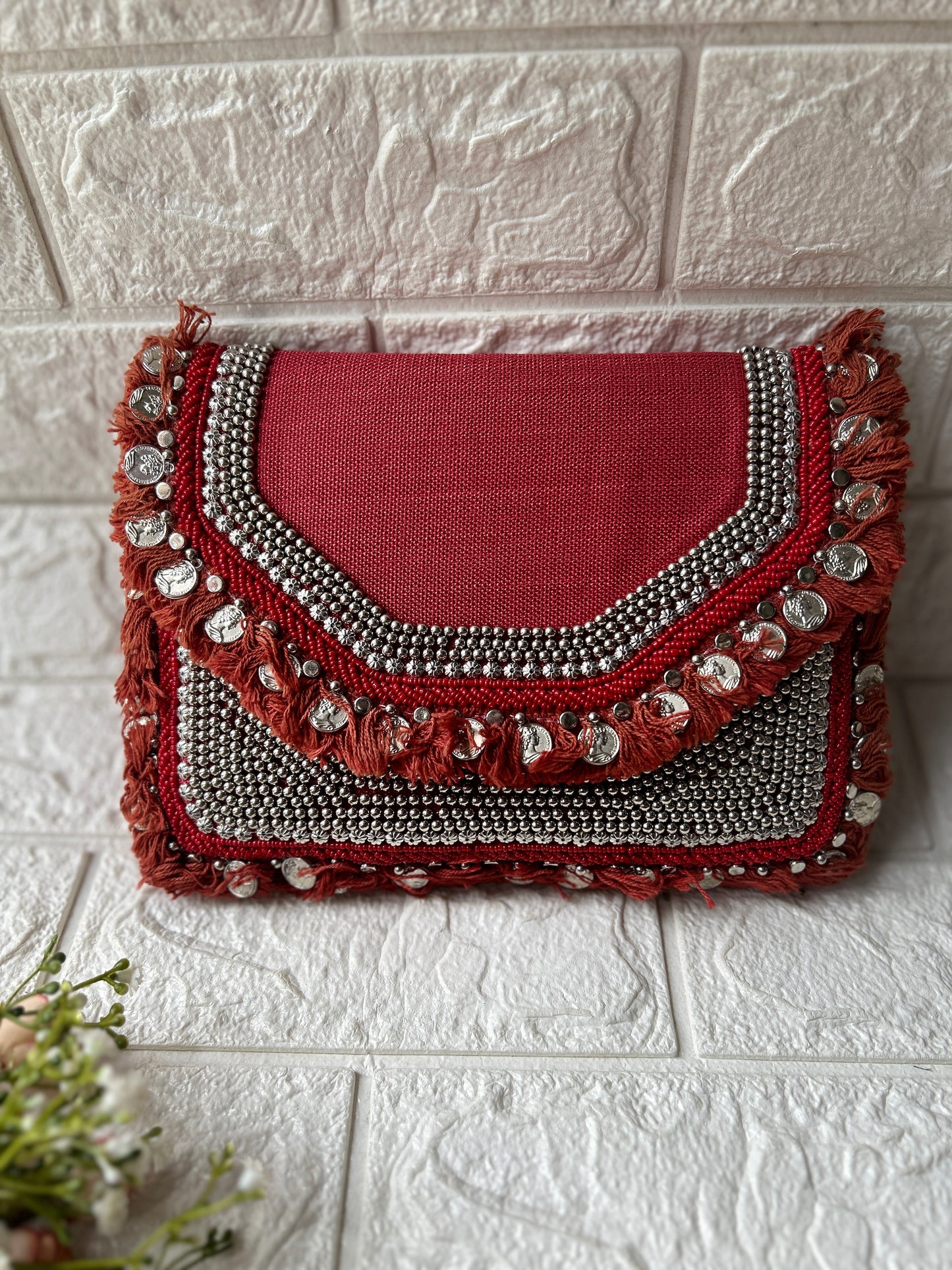 Boho clutch