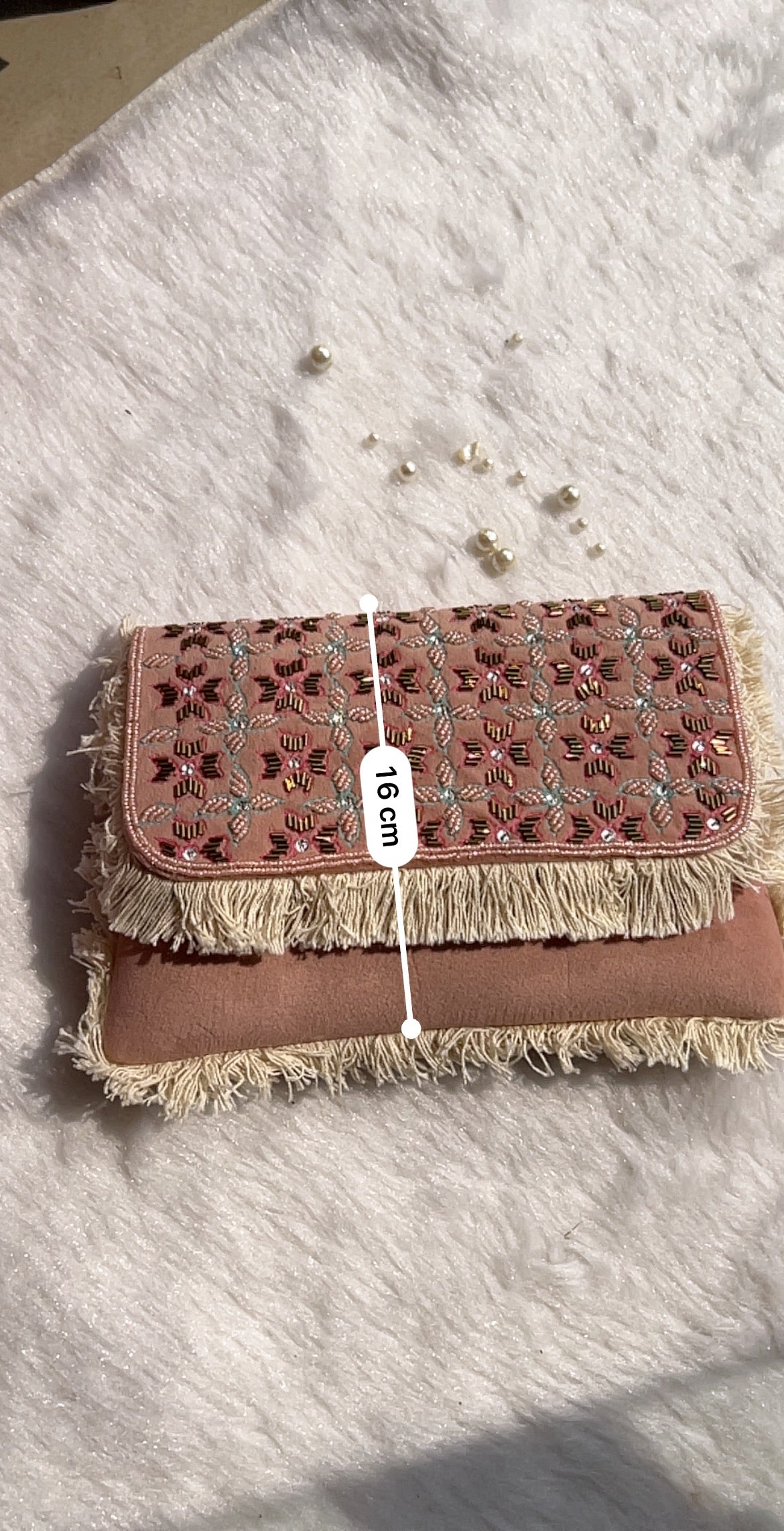 Boho clutch