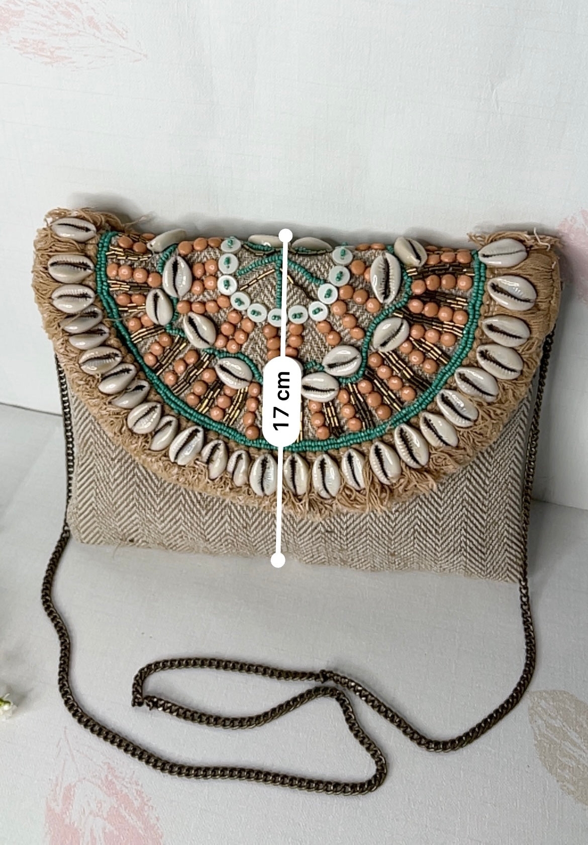 Boho clutch