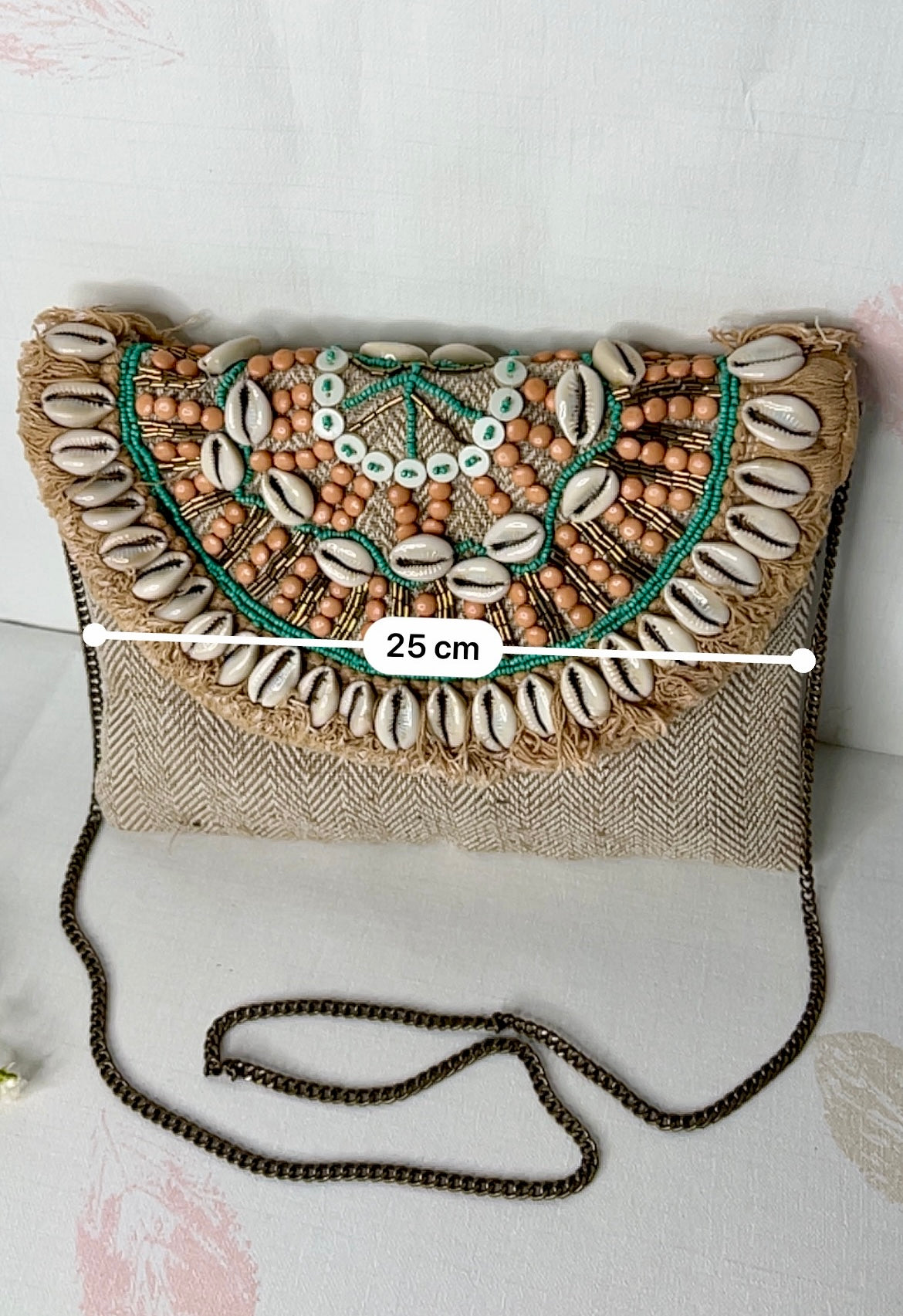 Boho clutch